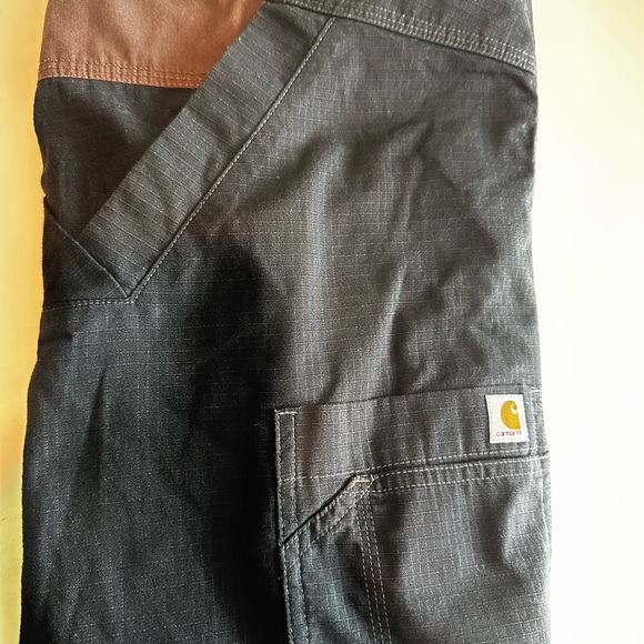 Carhartt Men's Utility Scrubs Chest Pockets Dark Gray Short Sleeve Size L - Picture 7 of 7